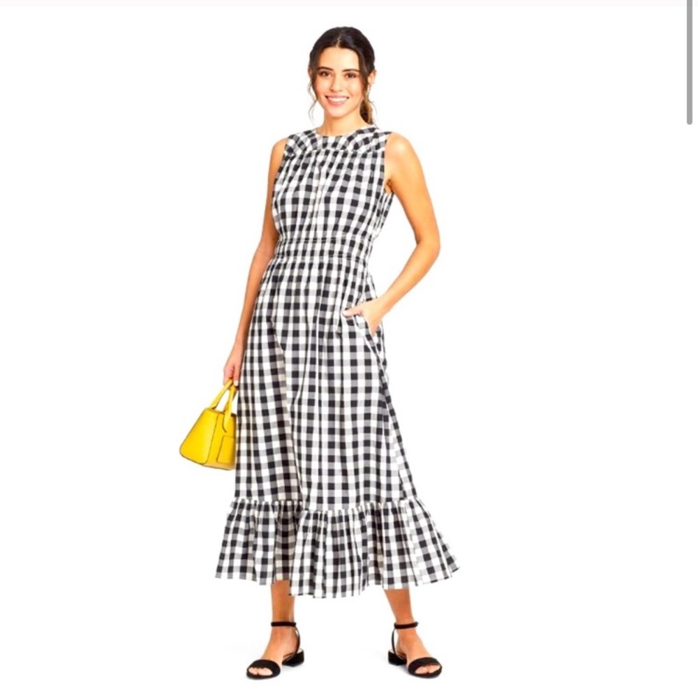 A New Day Checkered Maxi Dress
